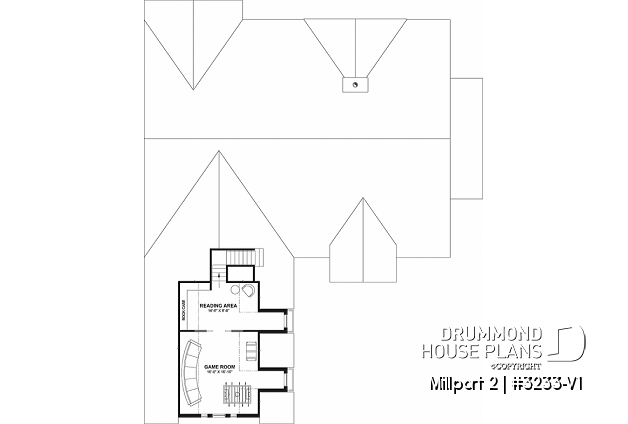 2nd level - 3 to 4 bedroom country ranch, garage, master suite with private terrace, huge covered balcony, 2 family rooms - Millport 2