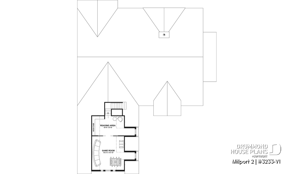 2nd level - 3 to 4 bedroom country ranch, garage, master suite with private terrace, huge covered balcony, 2 family rooms - Millport 2