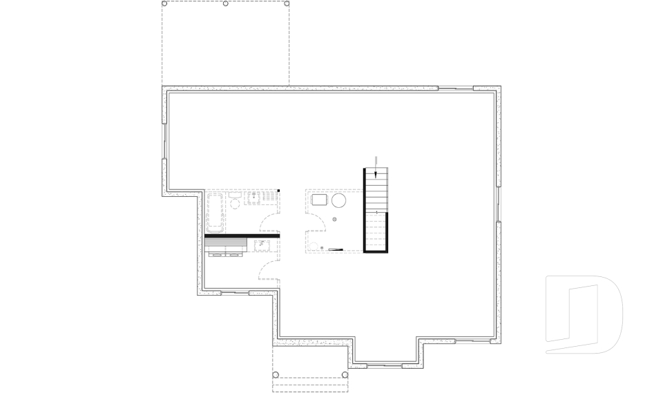 Unfinished basement (Optional $) -  - Lohan