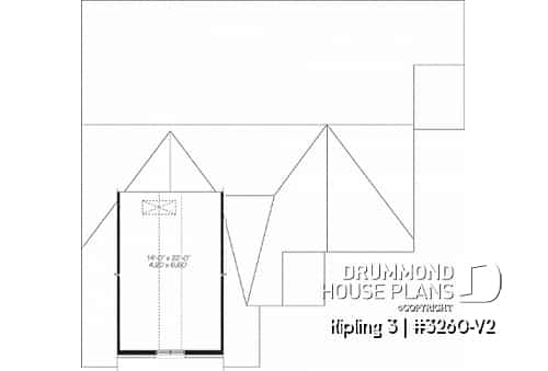 Bonus storage - One storey transitional style home, 2 bedrooms, with double garage and bonus space - Kipling 3