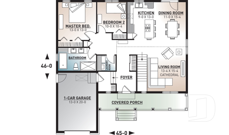 1st level -  - Brewster