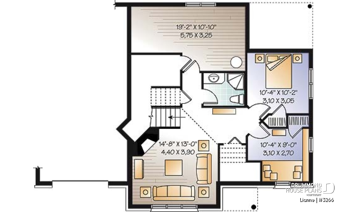 Basement - Abundant windows, 17' ceiling, large family room and a garage - Lianne