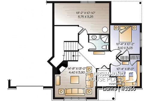 Basement - Abundant windows, 17' ceiling, large family room and a garage - Lianne