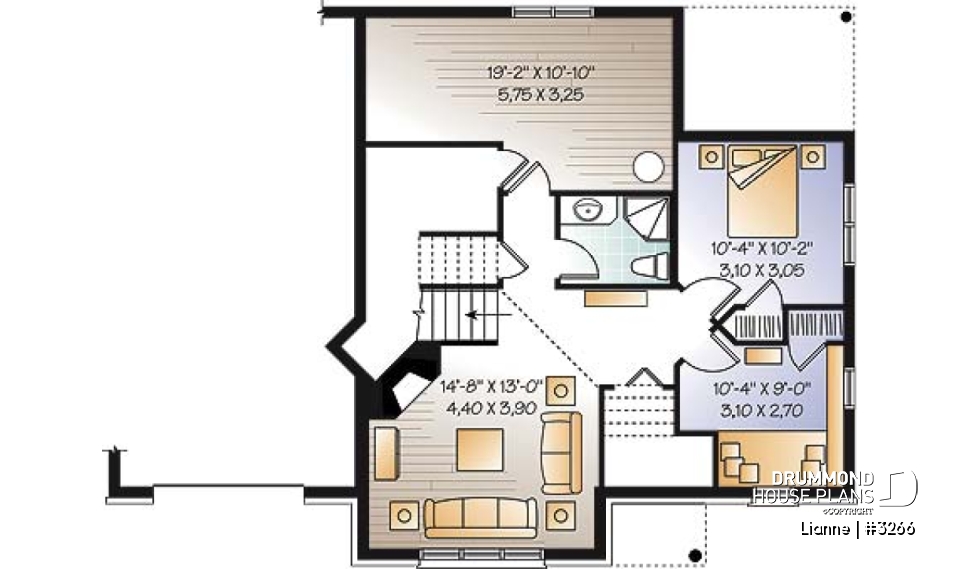 Basement - Abundant windows, 17' ceiling, large family room and a garage - Lianne