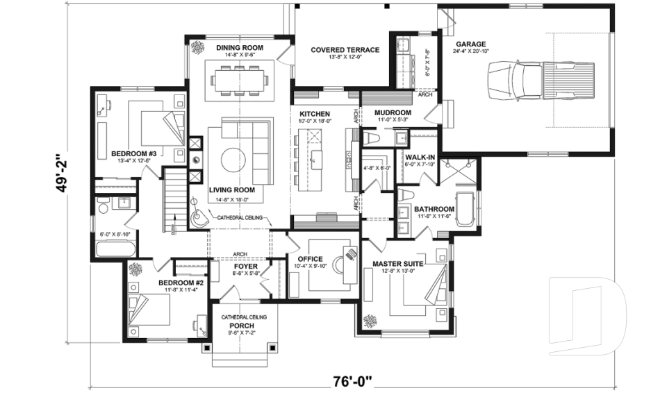 1st level - Basement foundation (Optional $) -  - Andrews