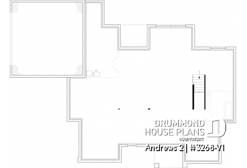 Unfinished basement (Optional $) -  - Andrews 2