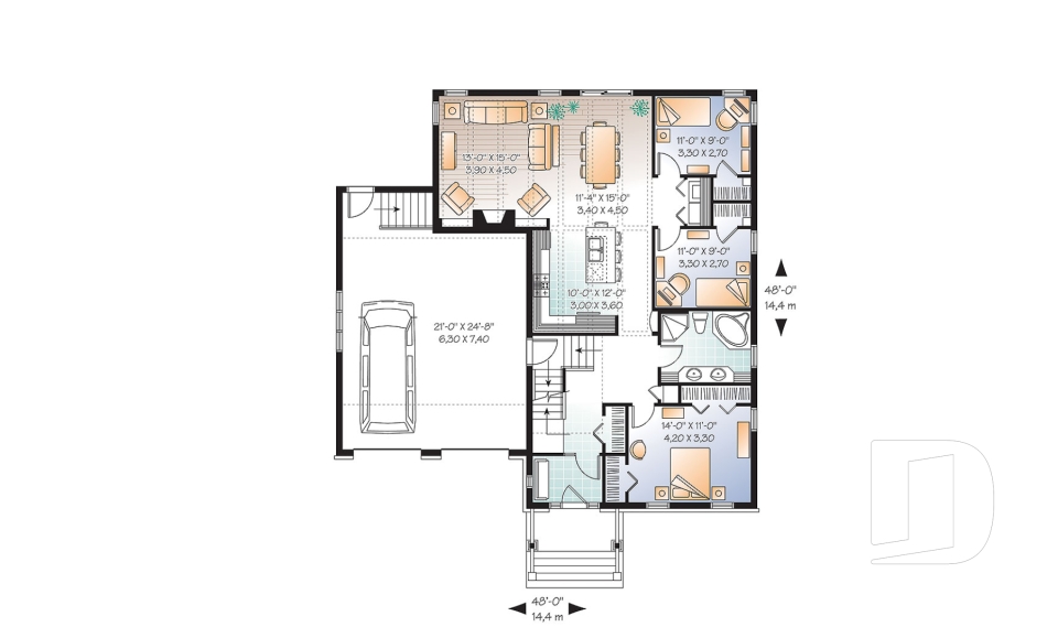 1st level -  - Parker