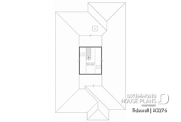 Bonus storage - Modern 3 bedroom house plan adapted for wheel chair, open floor plan, fireplace, garage, laundry room - Tidewell