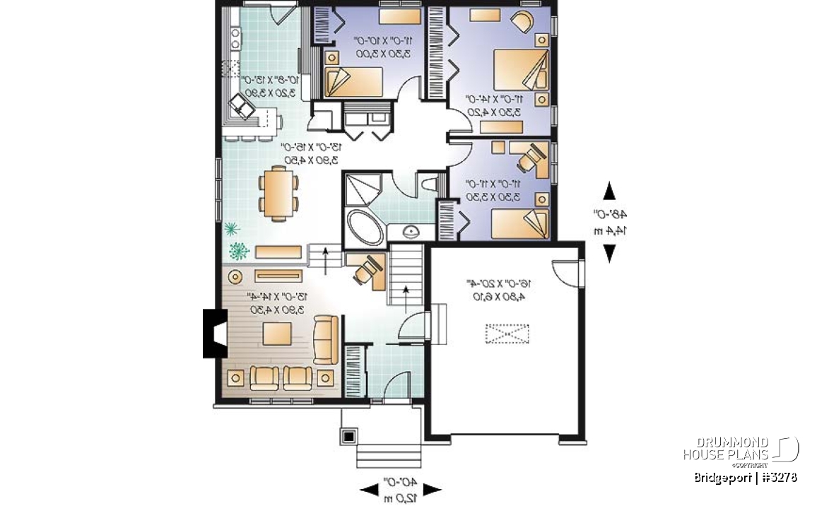 1st level - 3 bedrooms, budget friendly bungalow with home office and garage - Bridgeport