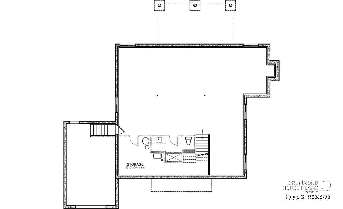 Basement - 1686 sq.ft. Scandinavian home: 3 bedrooms, owner’s suite, 11'9" split entry and bright open living - Hygge 3