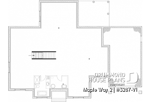 Unfinished basement -  - Maple Way 2