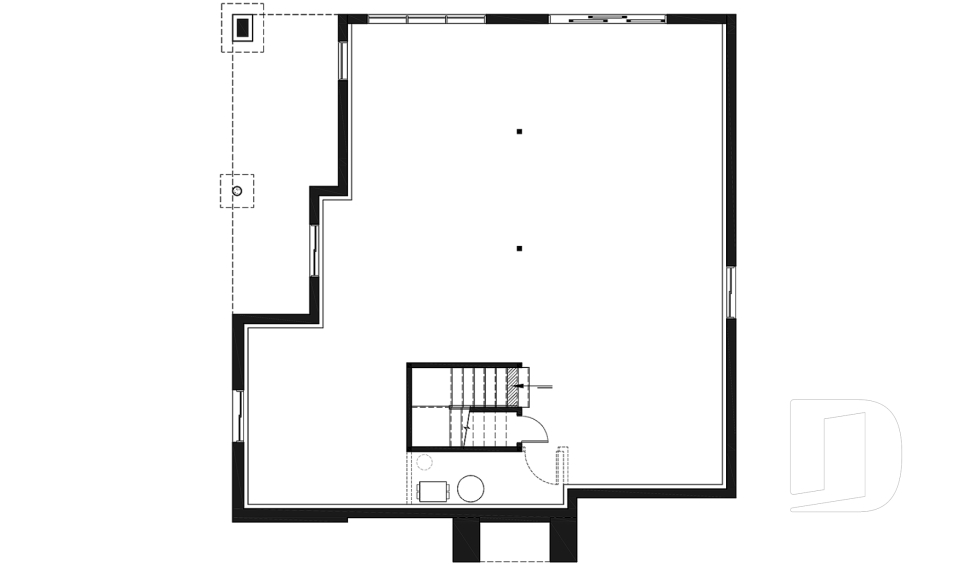 Unfinished basement -  - Zenia