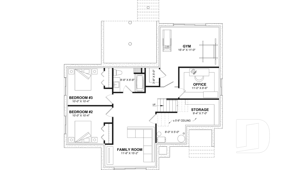 Finished basement (Optional $) -  - Sutton