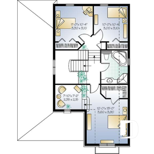 2nd level - Spacious kitchen, home office, open floor plan, master suite with reading nook, 3 to 4 bedrooms - Bellecote