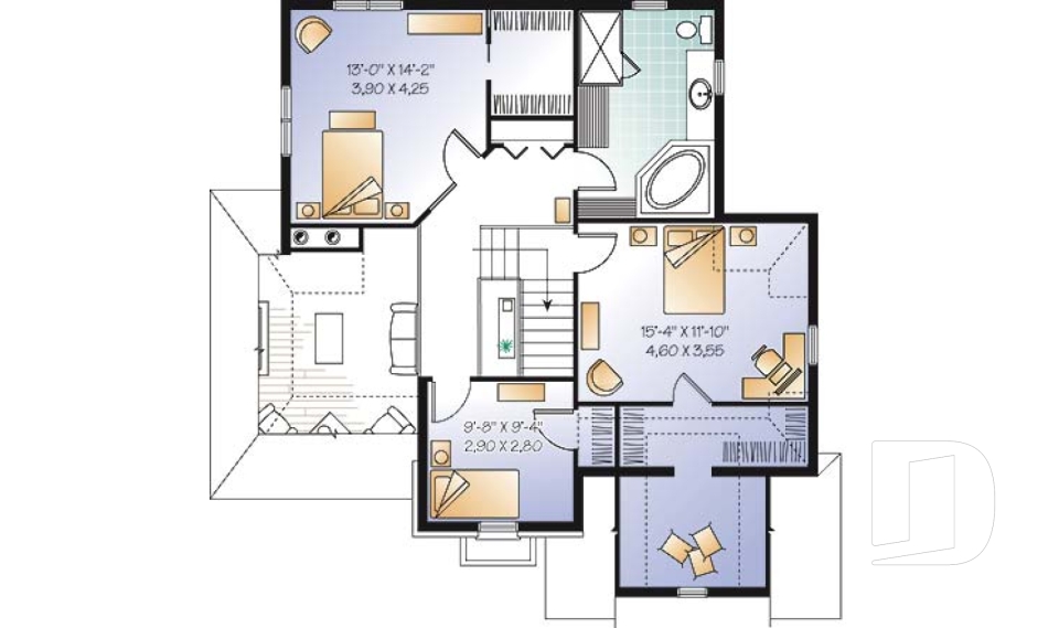 2nd level -  - Wellbury 3