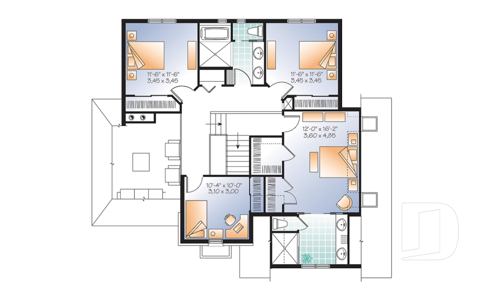 2nd level -  - Wellbury 4