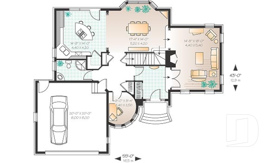 1st level -  - Pontois
