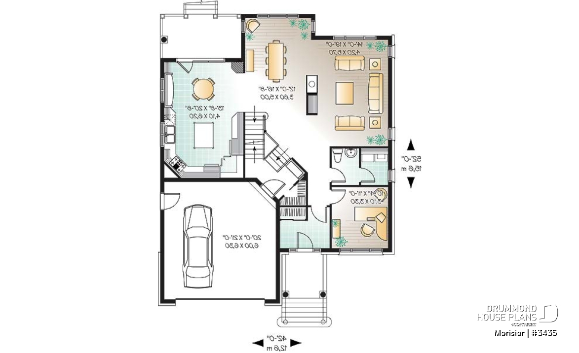 1st level - 2 storey classical and stylish house designe, 4 to 5 bedrooms, luxurious master suite - Merisier