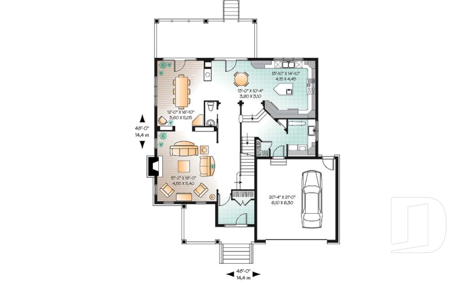 1st level -  - Cabot