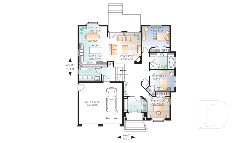 1st level -  - Fontaine