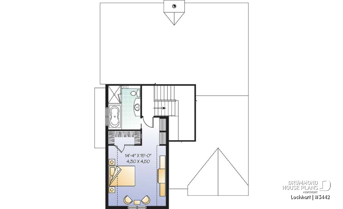 2nd level - Craftsman 3 bedroom with double garage, fireplace &amp; triple patio doors - Lockhart