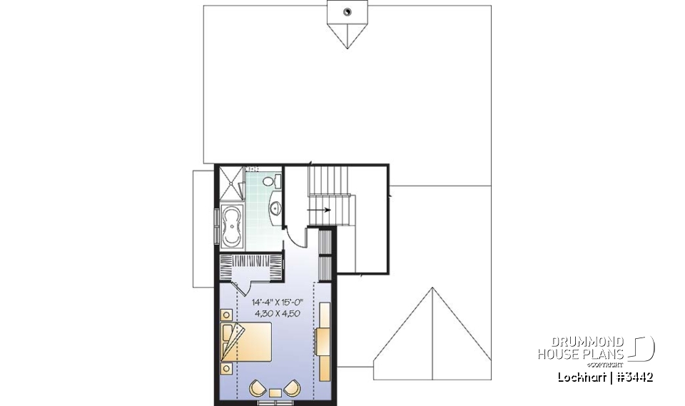 2nd level - Craftsman 3 bedroom with double garage, fireplace &amp; triple patio doors - Lockhart