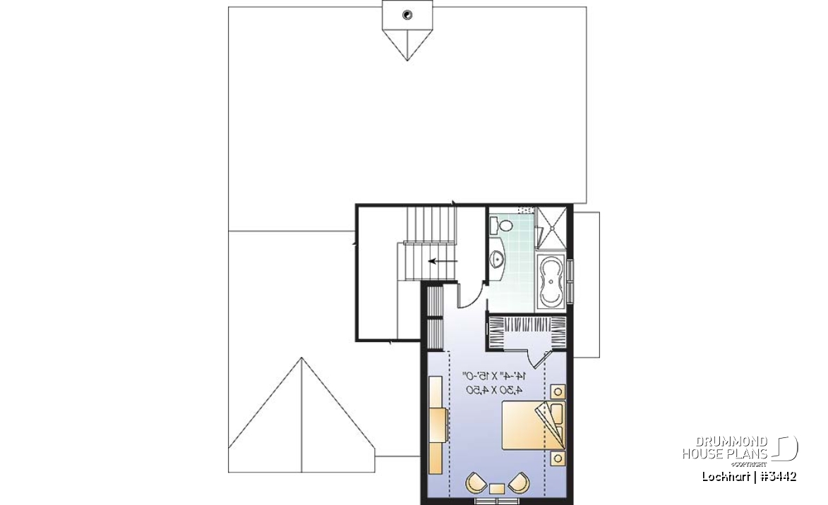 2nd level - Craftsman 3 bedroom with double garage, fireplace &amp; triple patio doors - Lockhart
