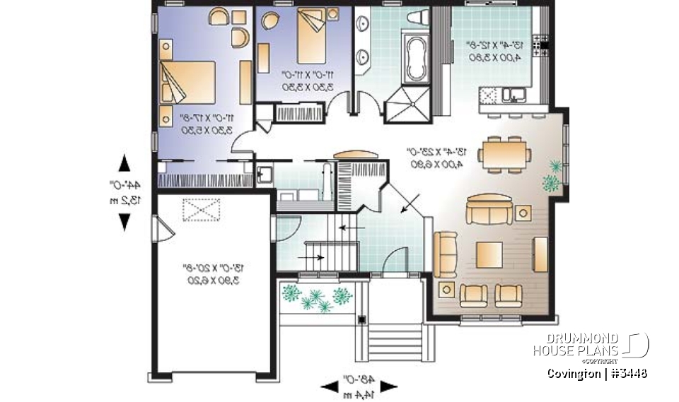 1st level - Single storey, 2 bedroom Craftsmanwith garage and bonus space - Covington