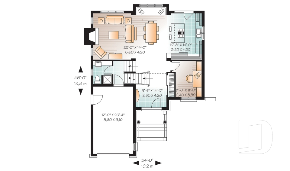 1st level -  - Ridgewood