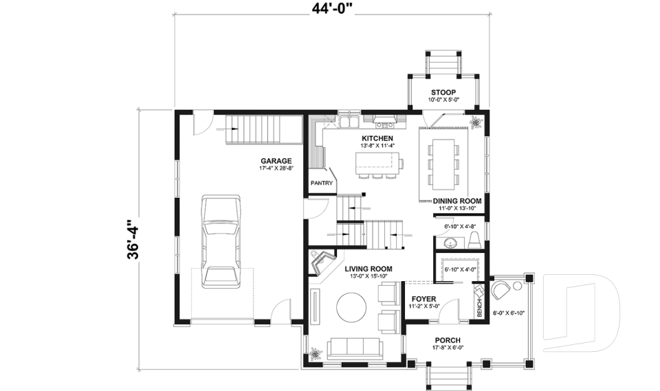 1st level -  - La Villa