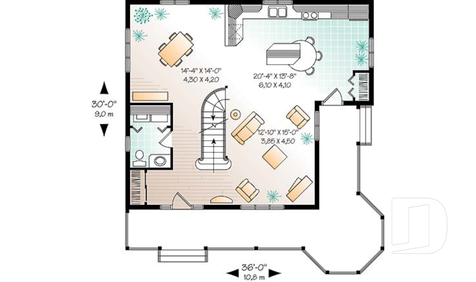 1st level -  - Victorian inspiration