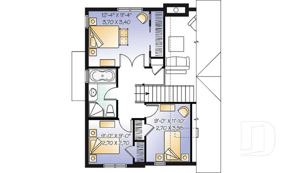 2nd level -  - Pisonne