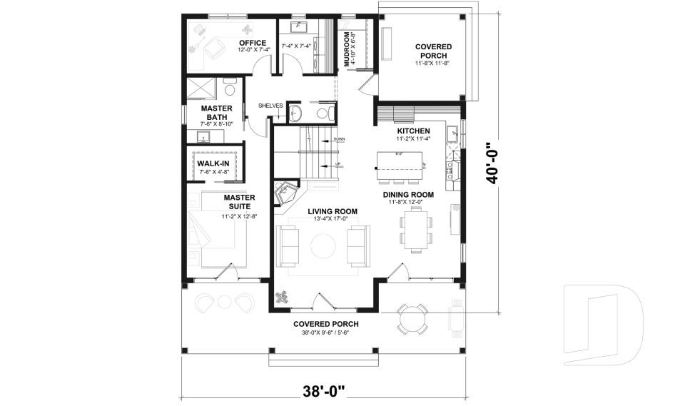 1st level -  - Edgewater