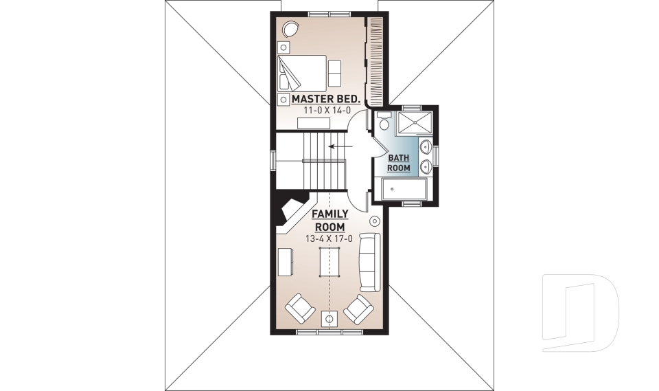 2nd level -  - Edgewater