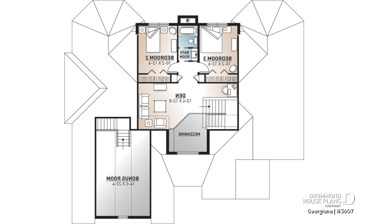 2nd level - 3 +1 bedroom with master en suite, 2 living rooms &amp; bonus space - Georgiana
