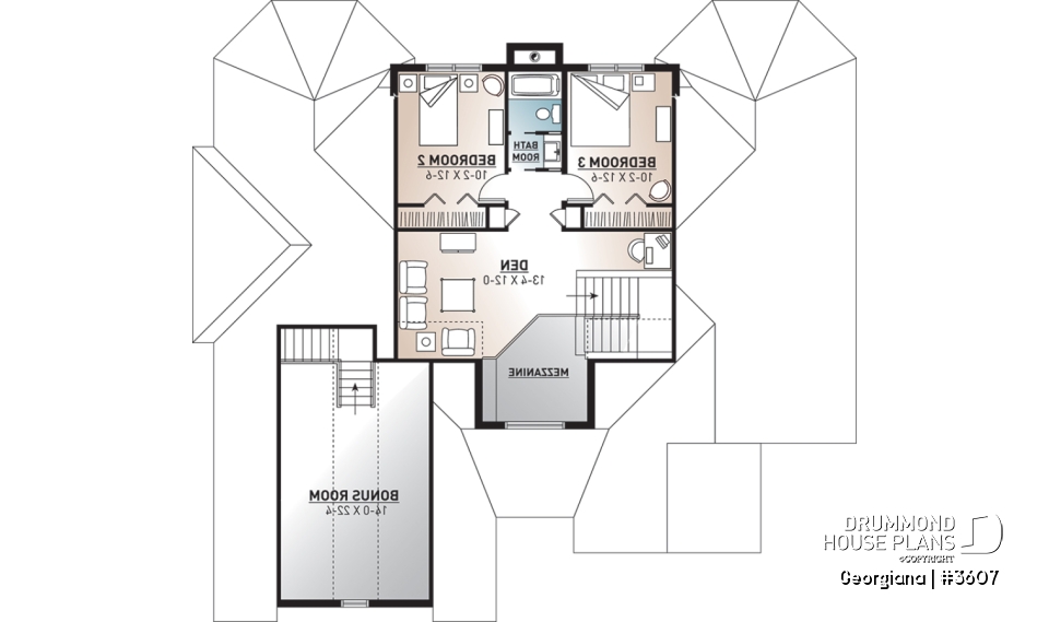 2nd level - 3 +1 bedroom with master en suite, 2 living rooms &amp; bonus space - Georgiana