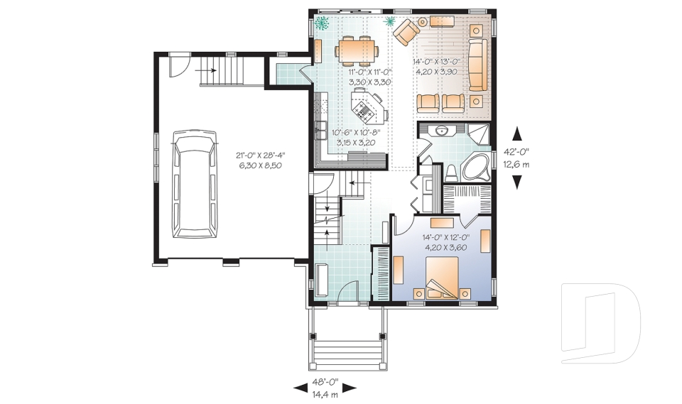 1st level -  - Hickory