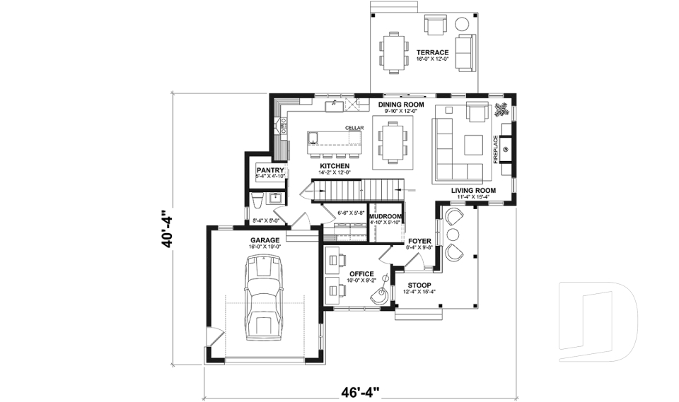 1st level -  - Sunny Haven