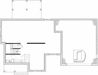 3615-V1 - Unfinished basement