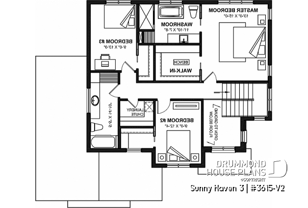 2nd level - Great floor plans fir this modern farmhouse: pantry, mudroom, home office, fireplace and more! - Sunny Haven 3