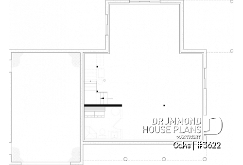 Unfinished basement -  - Oaks