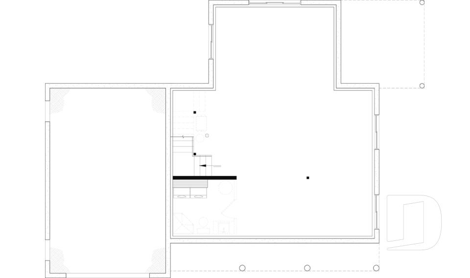 Unfinished basement -  - Oaks