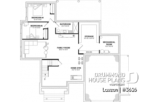 Finished basement (Optional $) -  - Lauzon