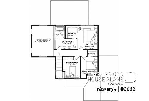 2nd level - Beautiful Farmhouse, 3 beds, 1.5 baths, garage, pantry in kitchen, fireplace, sheltered terrace - Maveryk