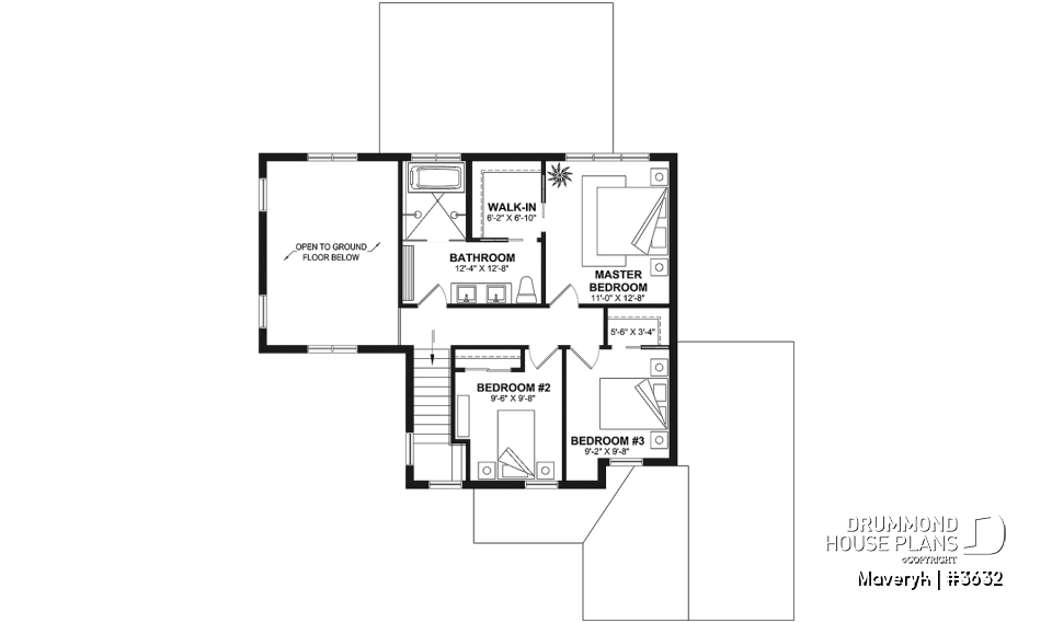 2nd level -  Inviting Modern Farmhouse Design with Cathedral Ceiling, Bright Open Layout and Inviting Style - Maveryk