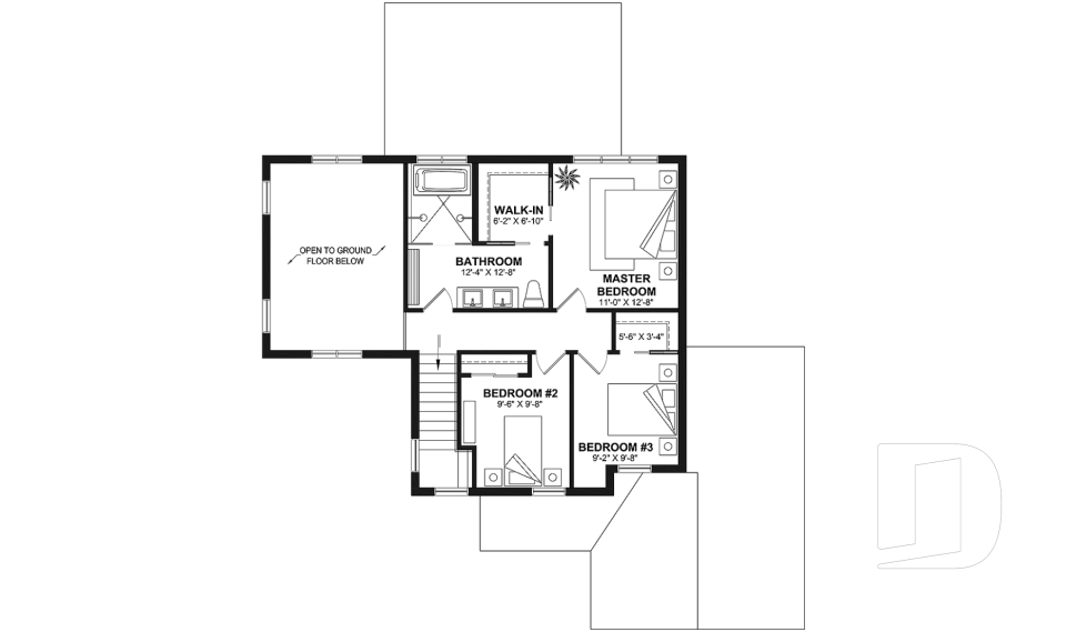 2nd level -  Inviting Modern Farmhouse Design with Cathedral Ceiling, Bright Open Layout and Inviting Style - Maveryk