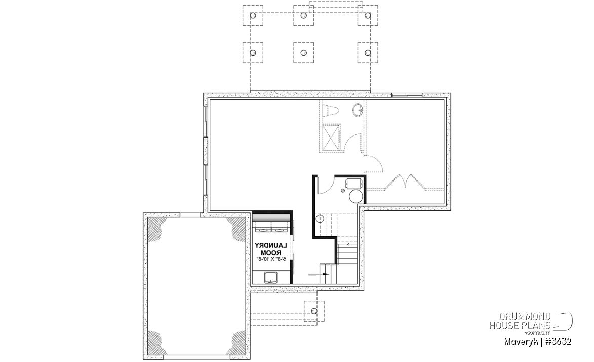 Basement -  Inviting Modern Farmhouse Design with Cathedral Ceiling, Bright Open Layout and Inviting Style - Maveryk