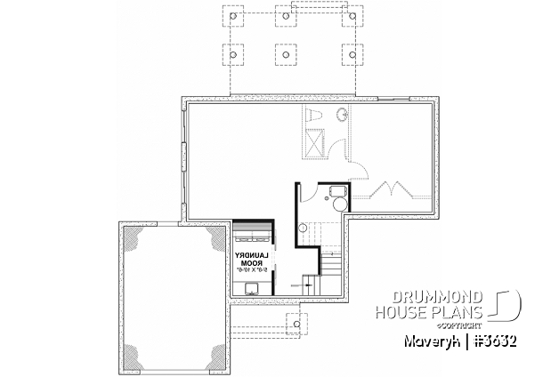 Basement - Beautiful Farmhouse, 3 beds, 1.5 baths, garage, pantry in kitchen, fireplace, sheltered terrace - Maveryk