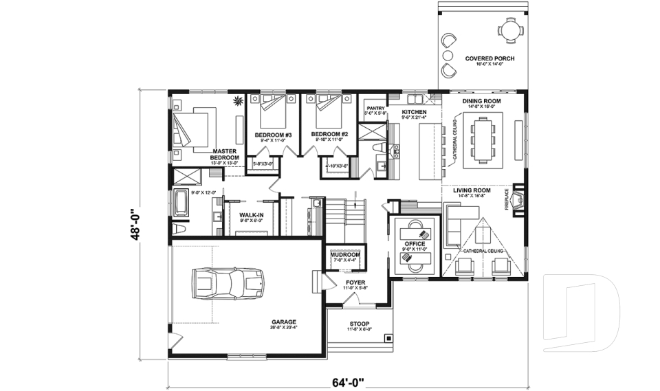 1st level -  - Pinewood