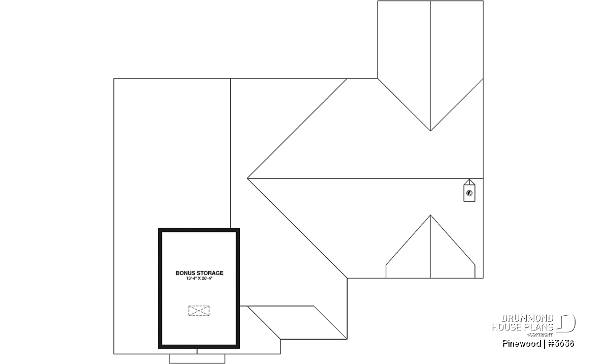Bonus storage - Large one-story modern farmhouse, master suite + 2 bedrooms, den, cathedral ceiling, garage - Pinewood